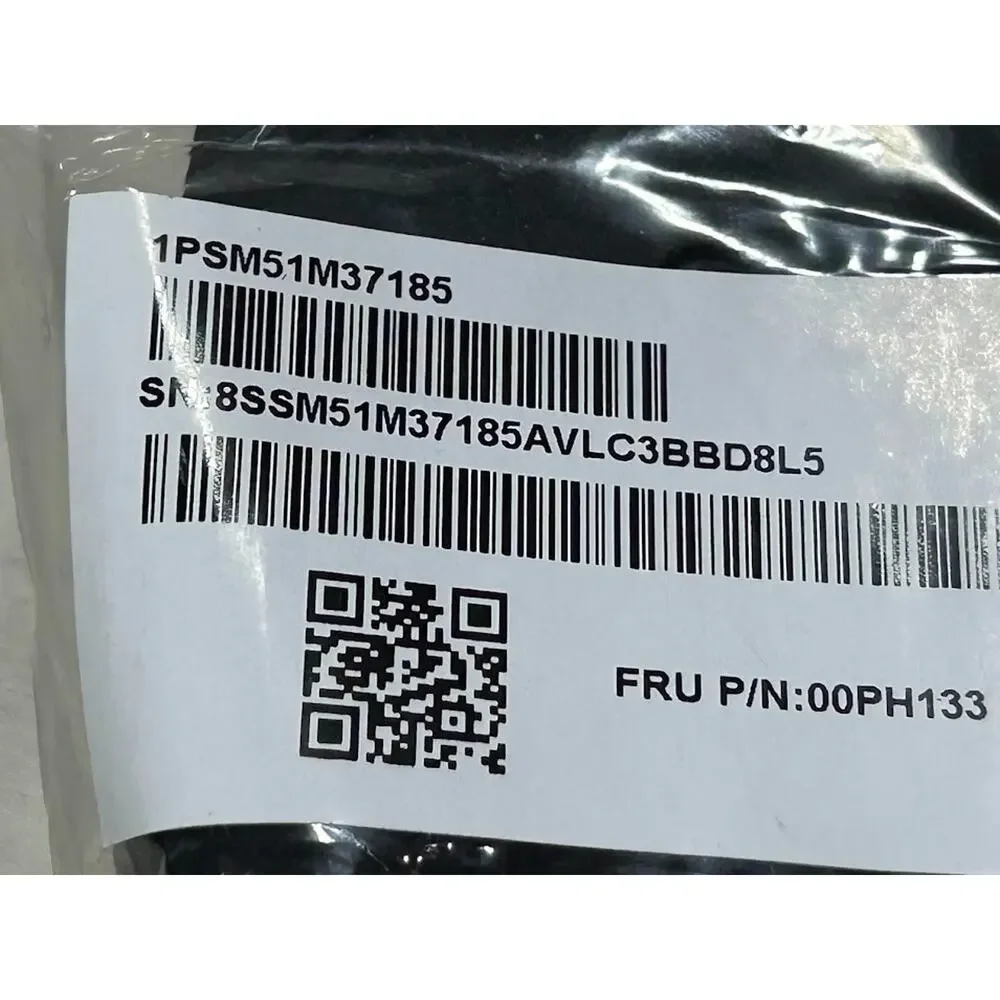 New Lenovo Essential USB Black Corded Mouse Wired 1PSM51M37185 Sealed